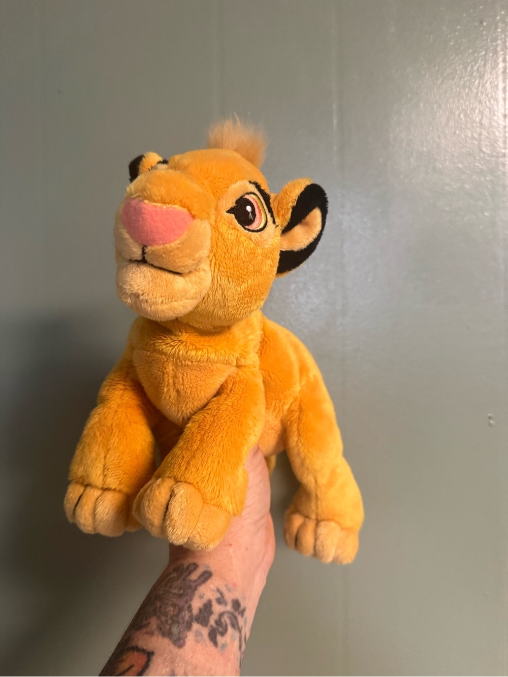 Disney Yellow Simba Plush Stuffed Animal